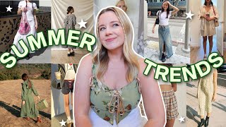 trying on my favorite summer trends 🍓☀️ (size inclusive & affordable!)