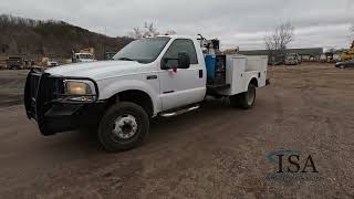 1481 - Ford F550 Service Truck Will Be Sold At Auction!