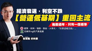 理周TV-20230106盤後-林志隆 股動人生／經濟衰退，利空不跌【營運低基期】重回主流抱股過年，只有一個標準⭕️健策、訊映、瑞鼎、聯詠、大學光、『抗衰退概念股』...❌去庫存ing的汽車產業