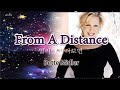 From A Distance by Bette Midler (Lyrics) / 멀리서 바라다보면 (가사)