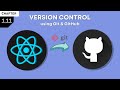 1.11 - Connecting React App with Github !