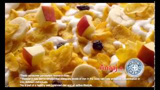 Kelloggs Corn Flakes - Right start to the day. (ENGLISH)