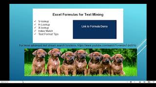 Formulas Qualitative Data Analysis Using Excel