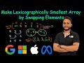 Make Lexicographically Smallest Array by Swapping Elements | Leetcode 2948