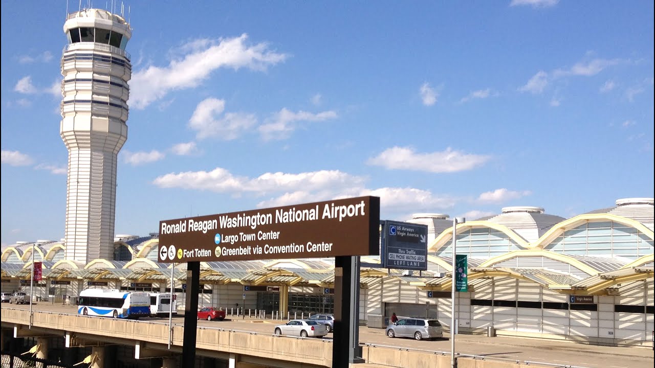 Driving & Exploring Around Ronald Reagan Washington National Airport ...