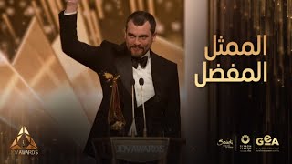 جوي أوورد | أول تعليق بعد فوز الفنان سامر إسماعيل بجائزة الممثل المفضل وهذا ما قاله عن سوريا