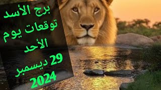 برج الأسد وتوقعات يوم الأحد 29 ديسمبر 2024