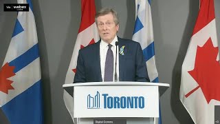 Announcement by Mayor Tory: April 6, 2022