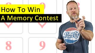 How To Win a Memory Tournament (Like The USA Championships and World Memory Championship)