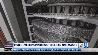 MSU develops new way to clean, reuse N95 masks