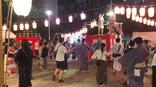 会津磐梯山　盆踊り　港区 青山一丁目 青葉公園　20231001