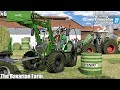 MOWING TEDDERING & BALING HAY GRASS  │THE BAVARIAN FARM │FS 22│5