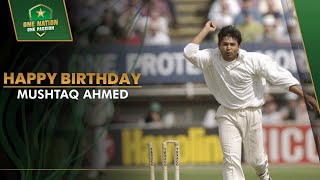 Let's Revisit Mushtaq Ahmed's 4️⃣ Wickets vs South Africa in the Sheikhupura Test in 1997 🎥