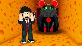 RATO COME QUEIJO VERDE | Roblox - Cheese Escape Horror