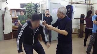 POWERFUL 'tap' by an old man - KUNG FU
