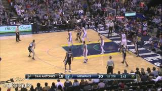 Tim Duncan Triple Double Highlights at Grizzlies 2014 12 05   14 Pts 10 Reb 10 Ast, Making History