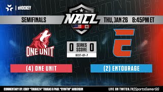 NACL Winter '23 Playoff HIGHLIGHTS | Entourage vs. One Unit - NHL 23 EASHL 6s Gameplay