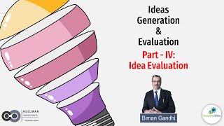 Idea Evaluation | Idea Generation & Evaluation | Startup Pre-summit
