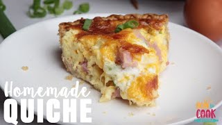 Easy Classic Quiche Recipe (Step-by-Step) | HowToCook.Recipes