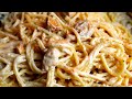 8 minutes Garlic Butter Pasta with leftover Chicken!!!