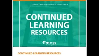 Accessing CMCSS Student Learning Resources While Sheltered at Home