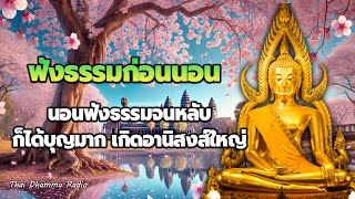 ธรรมะ ก่อน นอน ปล่อยวาง🍁💕🙏หัวอก ของพ่อแม่  หลับสนิท ได้บุญมาก💕Thai Dhamma Radio