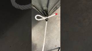 ⛺ Tent Corner Knot _ Very Easy To Tie \u0026 Untie