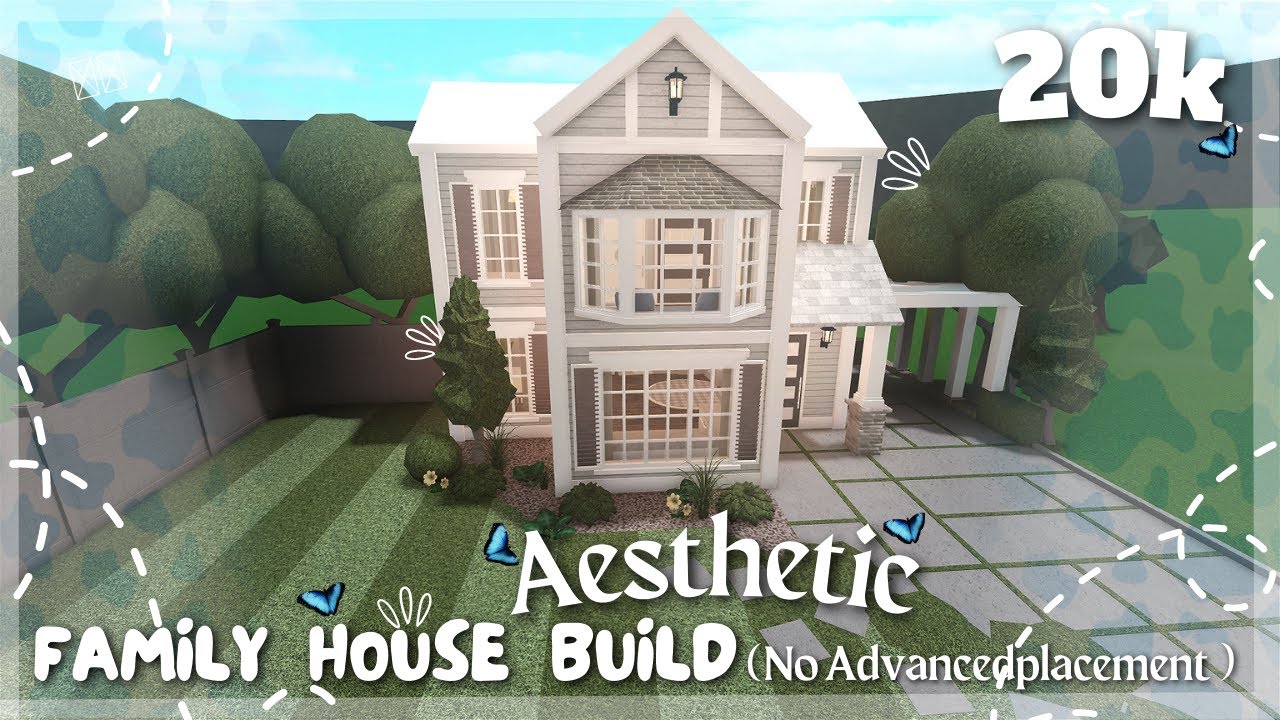 Bloxburg 2 Story Aesthetic Family Home House Build Bilarasa Bloxburg 2 Story Aesthetic Family Home House Build Bilarasa