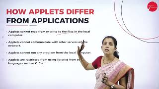 DAY 18 | III SEM | B.C.A | OBJECT ORIENTED PROGRAMMING WITH JAVA | APPLET PROGRAMMING | L1