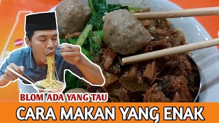 GANGOTAK.? MIE AYAM FULL TOPPING AYAM PENTOL CAMPUR ADUK