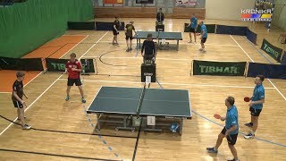 Tenis stołowy. KTS II Kozienice - Return Piaseczno 6:8 (04.02.2018)