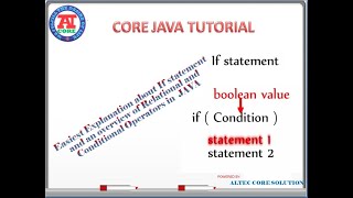 If Statement |conditional statement| real-life problems | Relational | conditional operators | java