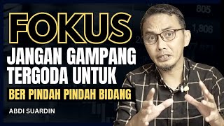 JANGAN MUDAH TERGODA UNTUK BERPINDAH PINDAH BIDANG || SHARING SANTAI