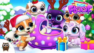 FLOOF My Pet House Winter Holidays Update for Kids 🐶😺🐰 TutoTOONS