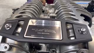 C8 Corvette Z06 cutaway engine