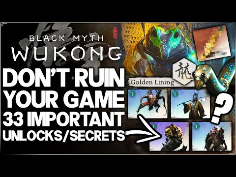 Black Myth Wukong – Best MYTHICAL Transformation and OP Armor – 33 GAME-CHANGING Secrets You Missed!