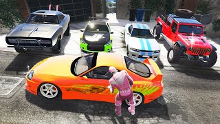 I Used TikToks To Steal Fast and Furious Cars in GTA 5