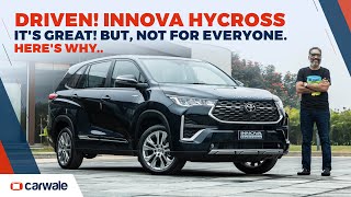Download Mp3 Toyota Innova Hycross drive review It s great But not for everyone CarWale
