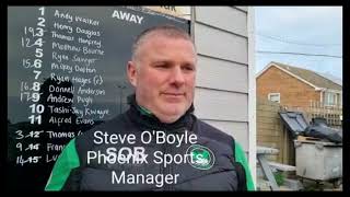 Match Reaction: Steve O'Boyle following Deal Town draw