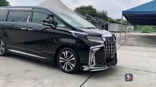 Pre view Toyota Alphard SC AGH30 2018