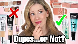 Testing VIRAL e.l.f. Makeup DUPES! Worth The HYPE?