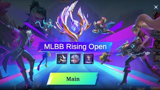 RISING OPEN MAIN STAGE - 1 [] MOBILE LEGENDS : BANG BANG ✓