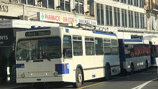 Passages des Trolleybus NAW [Convois] en GMA suite à la ligne aérienne arraché [16.janvier.2019]