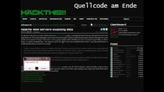 HackThis.co.uk Coding Level 1 & 2 + Source Code