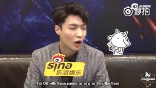 [兴吧XingPark][EngSub]Zhang Yixing Sina Star Fun interview