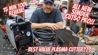 Simder CUT-50 PRO pilot arc plasma cutter! 15 min tool review! Is this the best value on the market?
