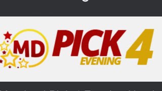 Maryland state lottery evening pick 4 prediction