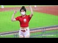 台湾プロ野球【味全龍 】2021 9 4 馬妹（go beauties 小龍女 2020年度主題曲《origin》