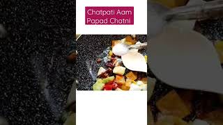 CHATPATI AAM PAPAD CHATNI || EASY RECIPE|| #youtubeshorts #ytshorts #chatnirecipe #mangochatni #aam