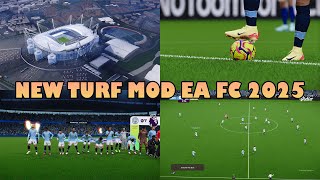 NEW TURF MOD EA FC 2025 - PES 2021 \u0026 FOOTBALL LIFE 2025